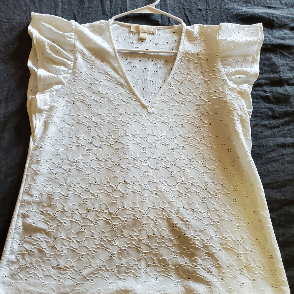 Michael Koors lace top L